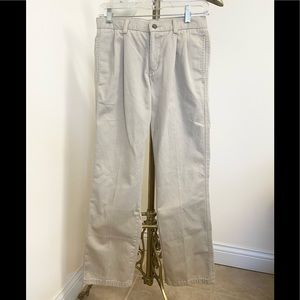 Classic Chaps boys light tan khakis!